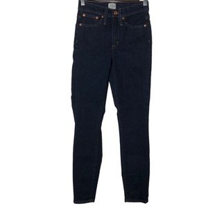 J. Crew 9” High Rise Toothpick Jeans Size 24
